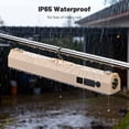 thumbnail image 5 of InstaHibit Rechargeable Magnetic Light LED 4800mAh Work Light with Hook 5 Modes Tent Light for Canopy Market Outdoor Event, 5 of 9