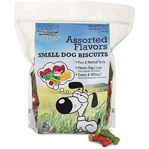 Office Snax Cheese, Vegetable & Beef Flavor Biscuit Treat for Dog, 4 lb.