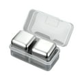 thumbnail image 2 of Whiskey Ice Stone Ice Wine Stone Reusable Stainless Steel,Set Of 8 Cool Cubes Wine Beer And All Drinks, Xinsrenus Under $5! Whiskey Ice Stone Ice Wine, 2 of 4