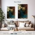 thumbnail image 4 of Elephant Stock Fair Rosamund Wall Art - Vertical Canvas Wall Art - Living Room Wall Decor - People Canvas - Teal And Brown Decor By John William Waterhouse - 24" x 36", 4 of 8