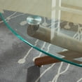 thumbnail image 2 of ROCCA DINING TABLE, 40 dia WALNUT, 2 of 8