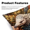 thumbnail image 2 of Pangolin Velvet Bed Pillow Throw Covers Pillow Inserts Throw Pillows with Unique Patterns - Set of 2, Sizes 16x16, 18x18, 20x20 Inches for Various Occasions, 2 of 6