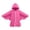 Hot Pink, variant on Girls Hooded Jacket Ruffled Full Zip Up Long Sleeve Ruffled Hoodies Sweatshirt Top Butterfly Wing Cardigans