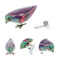 thumbnail image 5 of Creative Wind-up Magpie Toy Tinplate Clockwork Toys Kids Adult Collection Playthings, 5 of 5