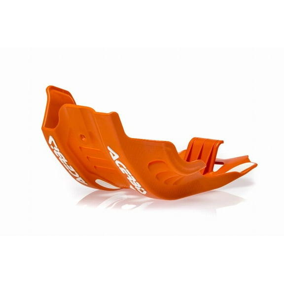 Acerbis 2791645321 Skid Plate Orange/White