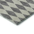 thumbnail image 4 of Addison Rugs Mayfield Washable Transitional Diamonds Gray Rectangle Rug, 5' x 7'6", 4 of 6