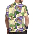 thumbnail image 2 of Rocae Labrador Retriever Dog for Men's Mesh Quick-Dry Short Sleeve Workout T-Shirt,Mens Crew Neck Tee Lightweight Soft Classic T Shirts 5X-Large, 2 of 9