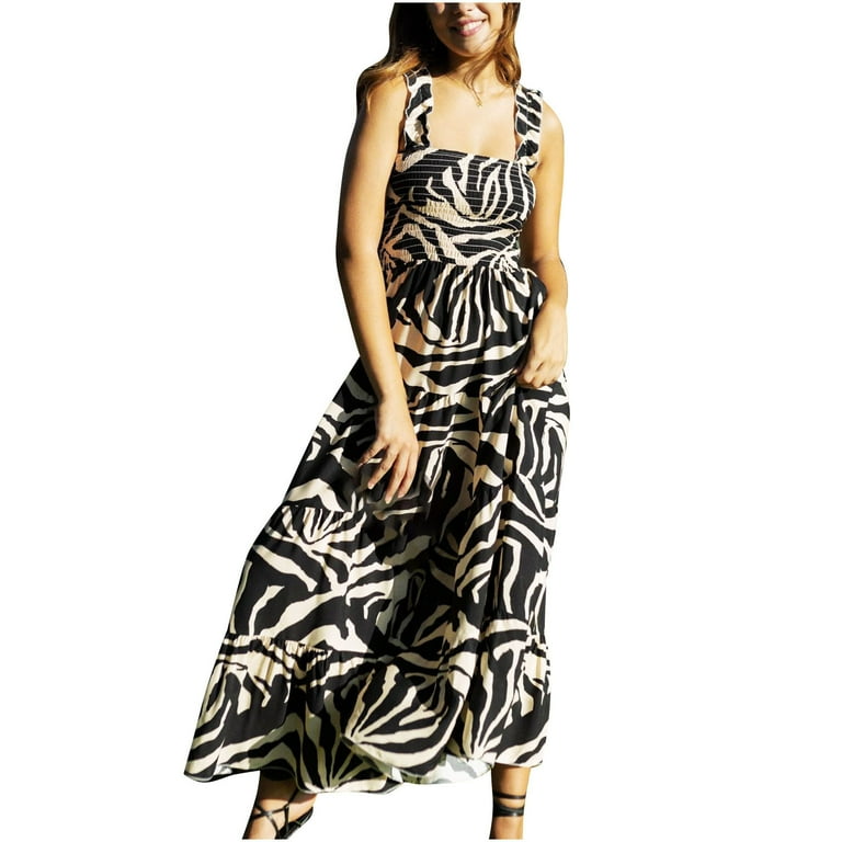 パーティードレス Black Typography-Print Maxi Dress Graphic Floral Maxi Dress | White House Black Market