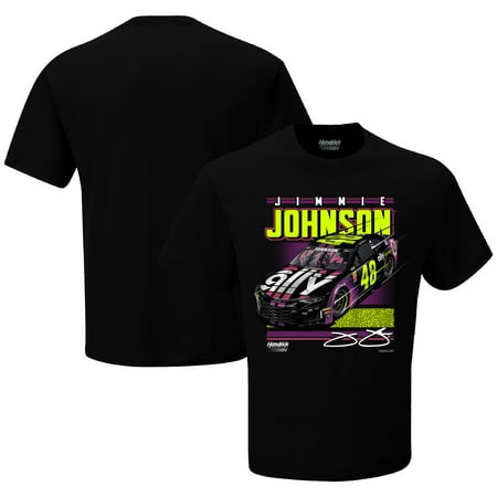 Jimmie Johnson Hendrick Motorsports Team Collection Retro Groove T-Shirt - Black