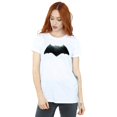 thumbnail image 3 of DC Comics Womens Justice League Movie Batman Emblem Cotton Boyfriend T-Shirt, 3 of 6
