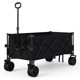 thumbnail image 1 of Garvee Carros Wagons Plegables Extralargos, 54 x 29 x 42", Ruedas Todo Terreno, Portavasos, Negro, 1 of 8