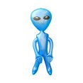 thumbnail image 1 of Inflatable Alien Novelty PVC Cartoon Alien Figures Adult Child Toy for Bar Alien L, 1 of 9
