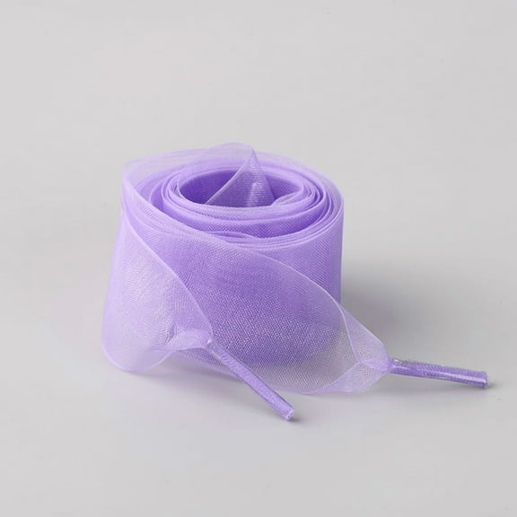 XmhyTop-A 2 Pairs Ribbon Shoe Laces,120*2.3cm Fashion Decorative Sneaker Laces for Shoes,S05