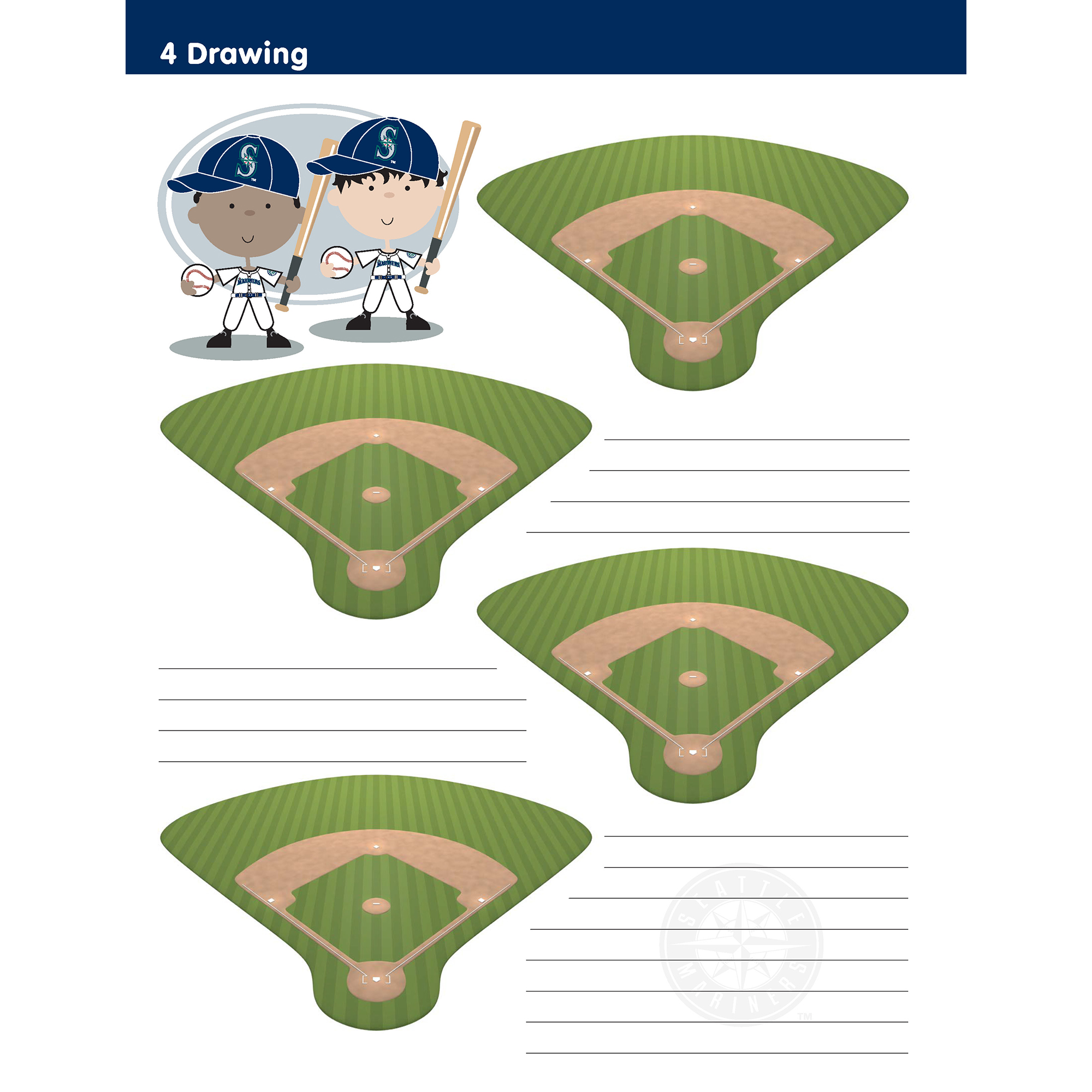 In the Sports Zone - The Go Mariners Activity Book