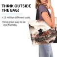 thumbnail image 2 of ZICANCN Fantasy People Mysticism Tote Bag, Grocery Bags Reusable Shopping Bags with Handles Durable Foldable Washable for Women Men, 2 of 8