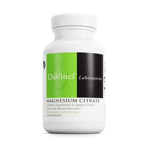Magnesium Citrate, 90 Capsules, DaVinci Laboratories of Vermont