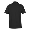thumbnail image 5 of Harriton M205P Men's Valiant Cotton Snag Protect Pocket Polo-Black-S, 5 of 6