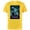 Yellow, variant on Marvel Spider-Man: Across the Spider-Verse The Spot Poster - Short Sleeve Cotton T-Shirt for Adults - Customized-Yellow