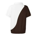 thumbnail image 5 of Outfmvch Womens Golf Shirt Casual Vacation Outfits Women's Golf Clothing Polo Shirt Shirts Women Women Shirt Sports Shirts for Women Coffee L, 5 of 7