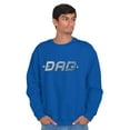 thumbnail image 3 of Father's Day One Cool Dad Gift Men's Crewneck Sweatshirt Brisco Brands S, 3 of 6