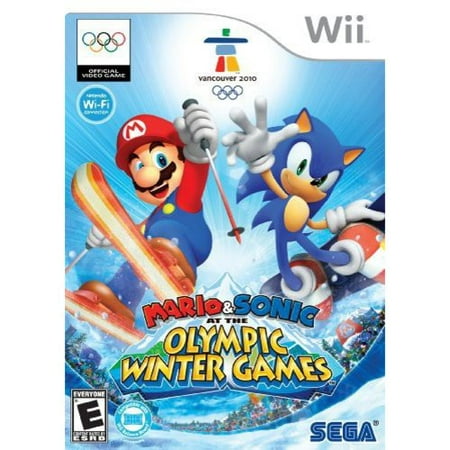 SEGA Mario & Sonic at the Olympic Winter Games (Best Wii Games For Kids Under 5)