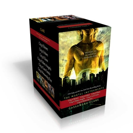 - The Mortal Instruments, the Complete Collection : City of Bones; City of Ashes; City of Glass; City of Fallen Angels; City of Lost Souls; City of Heavenly Fire