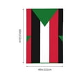 thumbnail image 3 of Flag Of Sudantapestry For Bedroom Aesthetic Tapestry Wall Hanging Backdrop Room Decor (40'' X 60''), 3 of 7