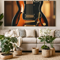 thumbnail image 5 of Electric Guitar Themed Banner Background Decor for Music Parties Band Rehearsals Concerts Photography Props, 5 of 7