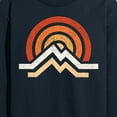 thumbnail image 3 of Instant Message - Simple Mountains - Men's Long Sleeve T-Shirt, 3 of 6