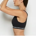 thumbnail image 2 of Seamless Triangle Padded Bra in Tuxedo Black, 2 of 5
