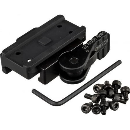 American Defense Manufacturing Aimpoint T1 Micro Mount Low, Tactical Lever, (Best Aimpoint T1 Mount)