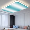 thumbnail image 2 of Ombre Turquoise Fluorescent Light Covers, Gradient White Abstract Minimalist Stripe Magnetic Light Covers for Ceiling Lights, Fluorescent Ceiling Shade for Classroom Bedroom Office 4x2Ft x 4PCS, 2 of 8
