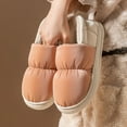 thumbnail image 5 of Slippers for Women Fluffy Slippers Lined Slippers Indoor Outdoor Soft Sole Shoes For Winter Warmth Comfort, 5 of 5