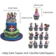 thumbnail image 5 of 2026 Super Mario Bros Movie Theme teenagers Birthday Party Supplies Kit Includes Balloons Banner Cake Cupcake Toppers Decorations Set, 5 of 5
