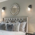 thumbnail image 3 of 1-Light Bronze Bathroom Lighting over Mirrors Modern Vanity Light Fixtures with Clear Glass Shade, 3 of 9