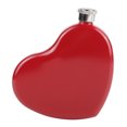 thumbnail image 1 of Jarra de whisky con Alcohol en forma de corazón de acero inoxidable portátil, botella de cántaro de vino, 1 of 8