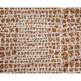thumbnail image 4 of oneOone Polyester Lycra Rust Brown Fabric Crocodile Animal Skin Craft Projects Decor Fabric Printed By The Yard 56 Inch Wide, 4 of 4