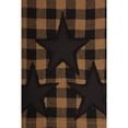 thumbnail image 4 of VHC Brands Navy Star Button Loop Kitchen Towel Country Rustic Design, Navy and Tan, 4 of 11