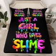 thumbnail image 2 of Erosebridal Colorful Splash Sheet Set Queen, Graffiti Bedding Sets Queen Size, Teens Childs, 2 of 7