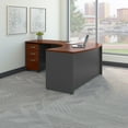 thumbnail image 2 of Bush Business Furniture Series C 60" Left 3 Drawer L Desk in Hansen Cherry, 2 of 7