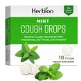 thumbnail image 1 of Herbion Naturals Pastillas para la tos con sabor a menta natural, 18 ct - Anestésico oral, alivia la tos, alivia el dolor de garganta y la boca seca - para adultos Transparente, 1 of 7