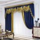 thumbnail image 5 of European Curtains for Living Room Blue Gold Patchwork Cortina Dutch Velvet Tassel Curtain with Thickened Shading Curtains Custom, 5 of 5