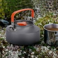 thumbnail image 3 of Kritne Teapot,Portable 1.1L Aluminum Teapot Coffee Tea Pot Kettle for Camping Hiking Kitchen, Aluminum Coffee Pot, 3 of 7