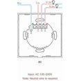 thumbnail image 5 of Sonoff T2 US 2C Wifi Smart Wall Touch Switch in Smart Home Voice Control, 5 of 5