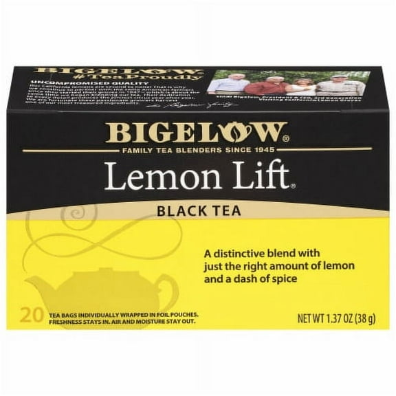 Pack of 2 - Bigelow Lemon Lift Black Tea Bags 20 ct