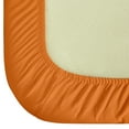 thumbnail image 5 of Organictune 100% Brushed Microfiber Fitted Sheet, 1800 Super Soft and Cozy, Easy Care Fitted Bed Sheet with Deep Pocket, Orange, California King, 72"x84", 6 Pack, 5 of 5