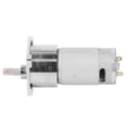 thumbnail image 2 of DC Gear Motor Eccentric Shaft CW CCW Self Locking Brass Coil Speed Reduction Geared Motor DC24V 300RPM, 2 of 5