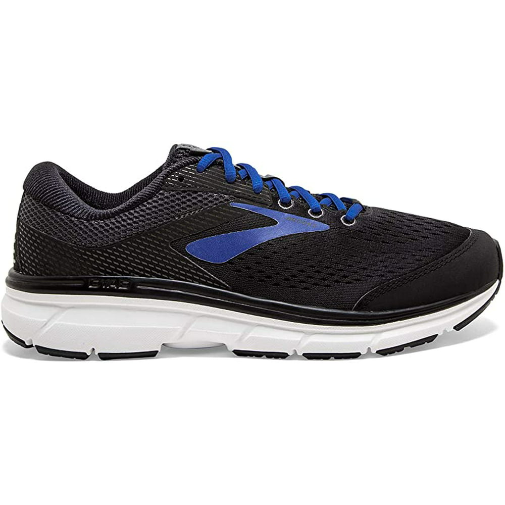 Brooks - Brooks Men's Dyad 10 Running Shoe, Black/Ebony/Blue, 13 2E(W ...