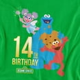 thumbnail image 2 of Sesame Street T-Shirt 14Th Birthday Unisex Graphic Tee For Men & Women, 2 of 7