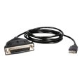 thumbnail image 4 of StarTech.com 6 ft / 2m USB to DB25 Parallel Printer Adapter Cable - 2 Meter USB to IEEE-1284 Printer Cable - USB A to DB25 M/F (ICUSB1284D25) - Parallel adapter - USB 2.0 - IEEE 1284, 4 of 4